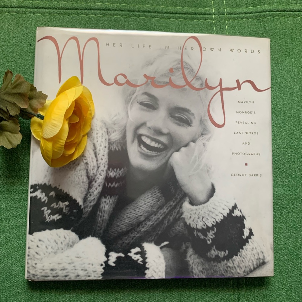 Marilyn Coffee Table Book - Black & White Cover